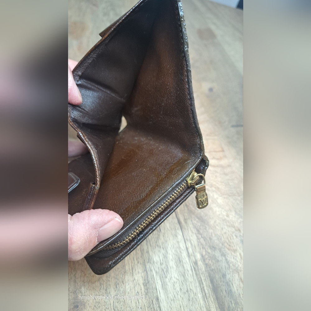 Louis Vuitton Damier Ebene Compact Wallet - Picture 8 of 15